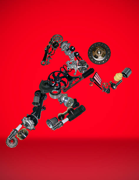 istock Many new spare parts 538916547