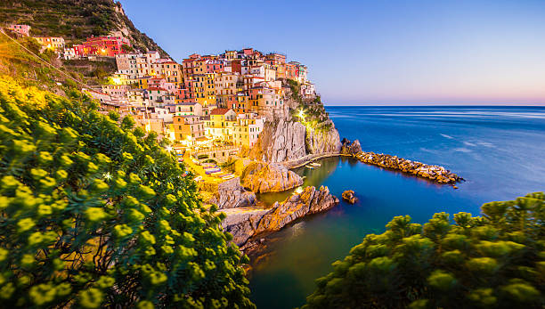 istock Sunset in Manarola, Cinque Terre, Italy 538918827