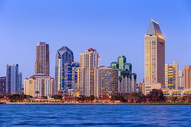 istock San Diego skyline at sunset 538918877