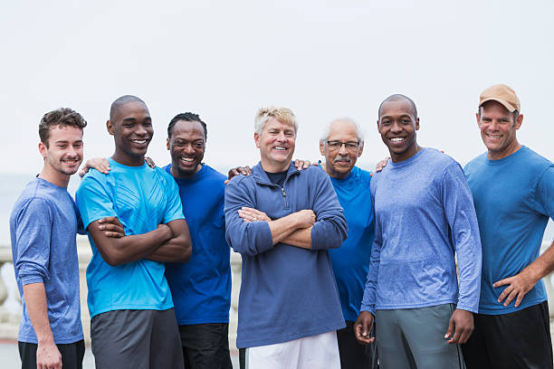 istock Diverse group of men standing together 538928735