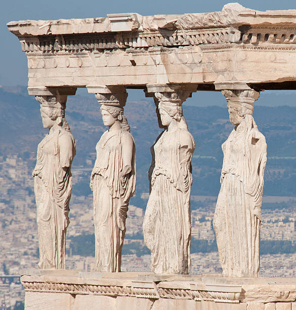 istock Porch of the Caryatids (Maidens) - Erechtheum (Athens, Greece) 538930367