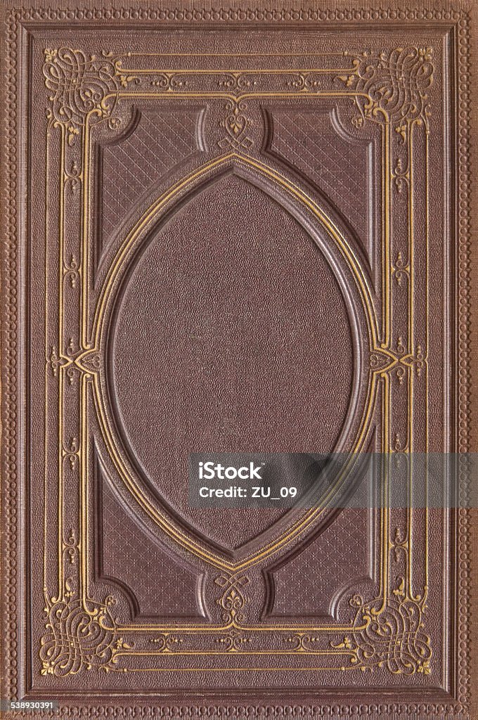 Old book cover Book Stock Photo