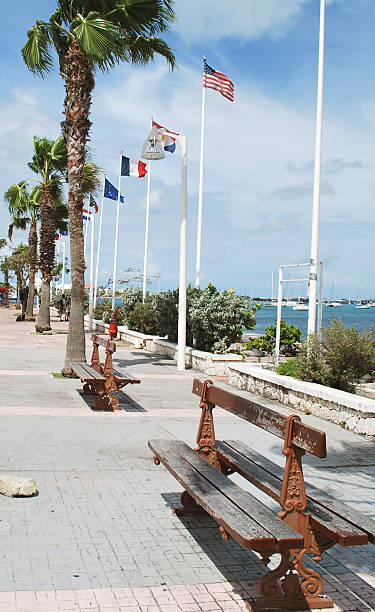 istock Promenade in Marigot city, St. Martin 538948115