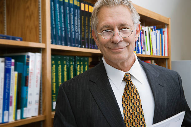 istock Business person in library 538964389
