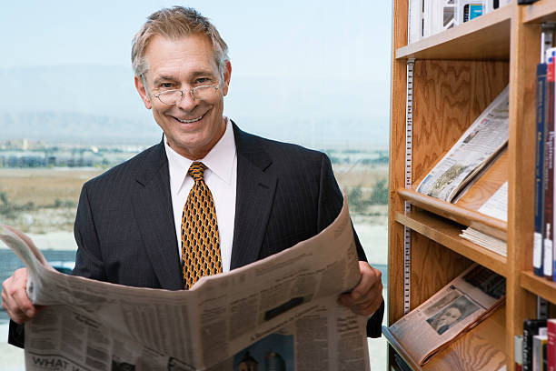 istock Business person in library 538964401