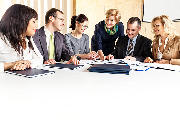istock Teachers Meeting In Staff Room 538968857