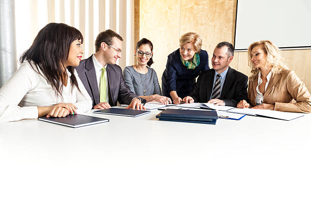 istock Teachers Meeting In Staff Room 538968967
