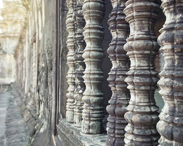 istock Angkor Wat temple windows  Cambodia 538981093