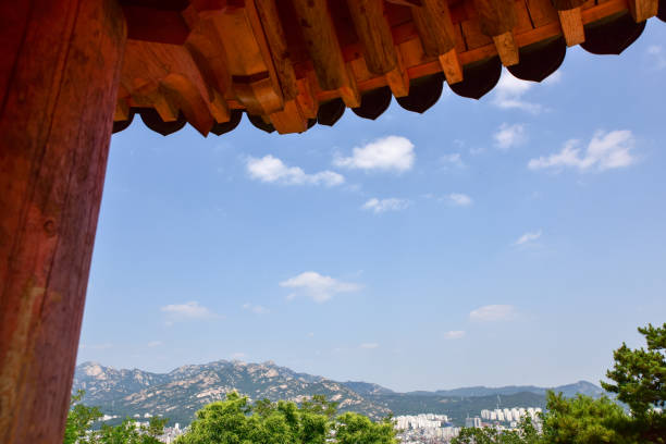 istock Seoul ,CIty skyline in the lunch (Bukhansan National Park) 538981672