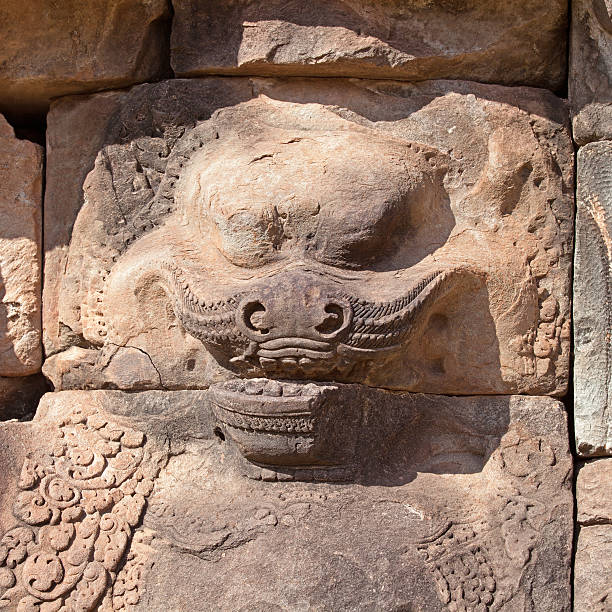 istock Angkor Elephant terrace bas-relief, Cambodia 538981781