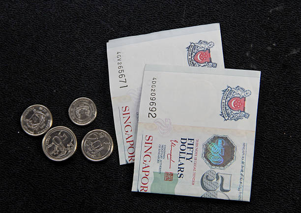 istock Singapore money Notes and Coins 538982423
