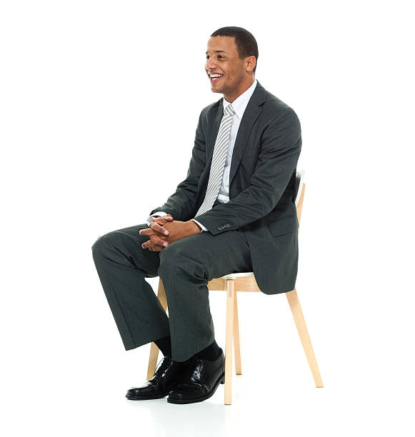 istock Businessman sitting on chair 538984808