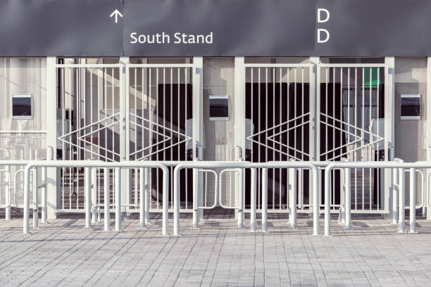 Entrance to the stadium.