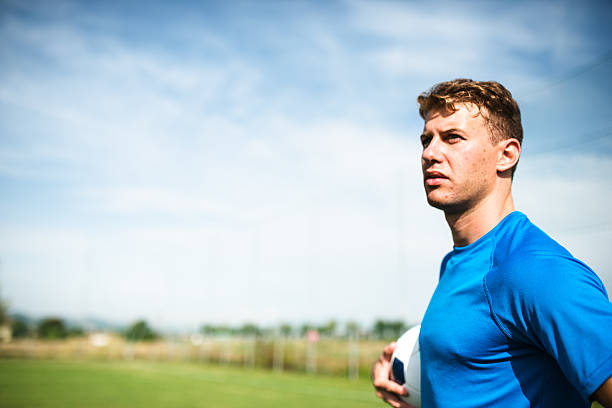 istock Soccer french player portrait 538985992