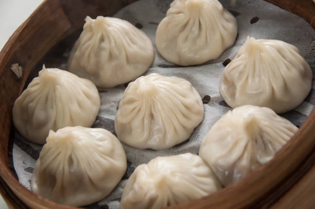 istock Chinesse Food with Stream Pork Dumpling 538986590