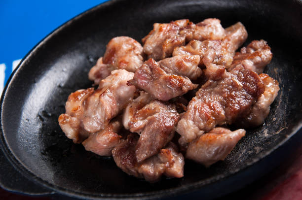 istock Roasted rib in the iron pan 538987318