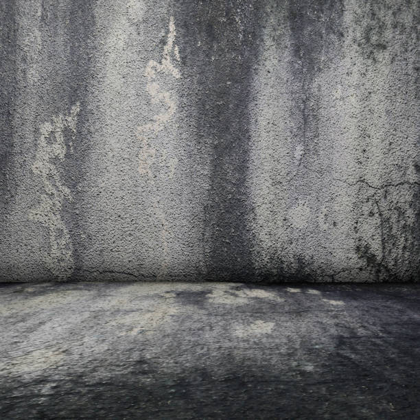 istock Abstract grungy interior with concrete floor and wall 538988226