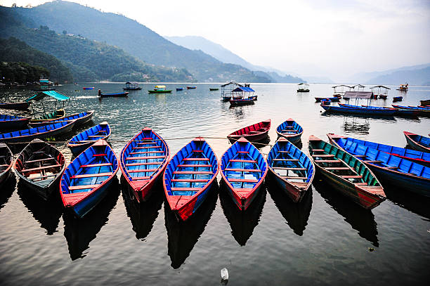 istock Traditional local boat in the lake 538988431