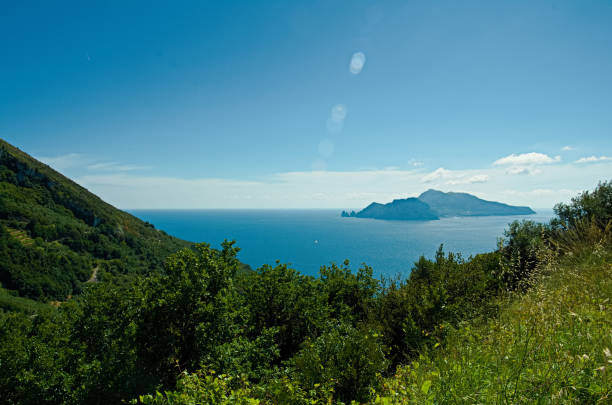 istock Capri island from Sorrento coast 538989036