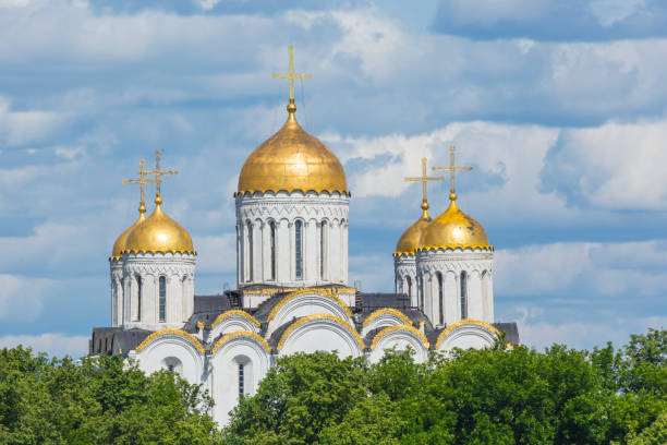 istock Assumption cathedral at Vladimir in summer, 538990180