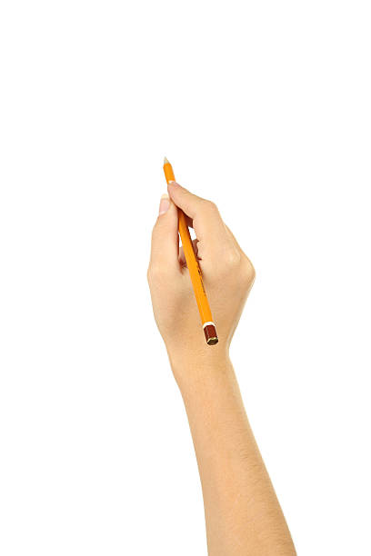 istock Woman hand with pencil 538991393