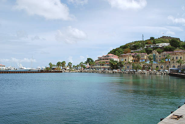 istock Marigot Town's Harbor, St. Martin Island 538992351