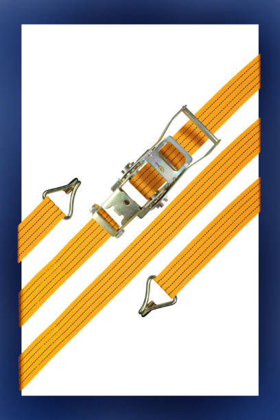 istock Ratchet truck cargo tie downs 538992574