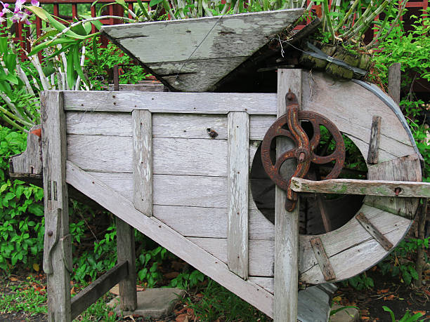 istock Machine made of wood 538995348