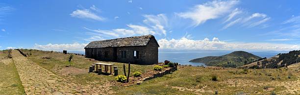 istock House at Lake Titicaca between Bolivia and Peru 538996909