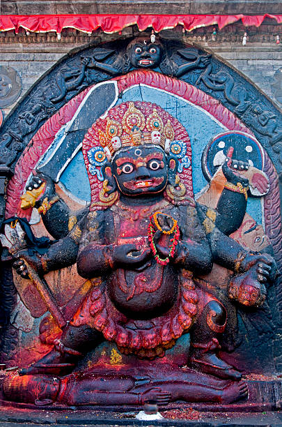 istock FIerce statue of Kaal Vairab 538997887