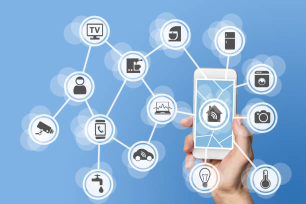 istock Home automation concept to control home devices 538998108