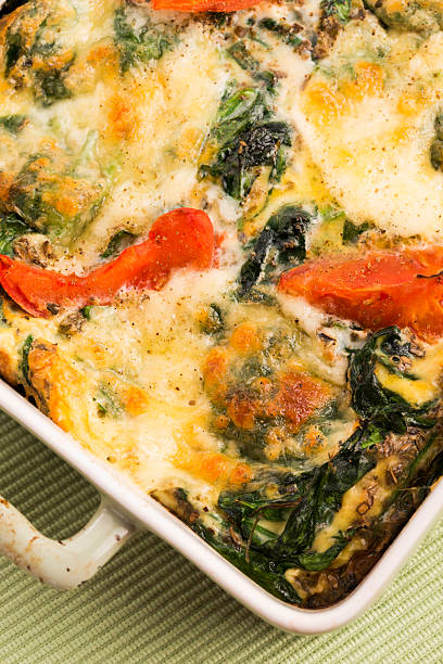 istock Omelet with vegetables and cheese. Frittata 538998793