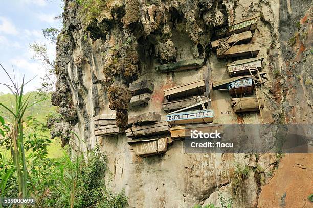 Hanging Coffins Of Sagada Philippines Stock Photo - Download Image Now - Hanging, Coffin, Cemetery