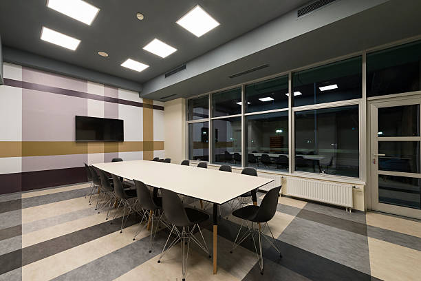 istock Business meeting room interior 539006664