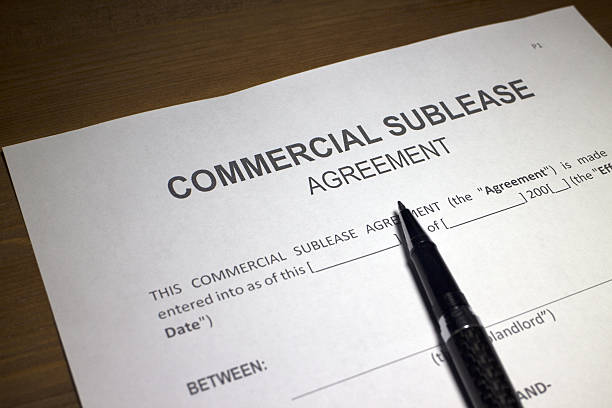 istock Commercial Sublease Agreement 539011250