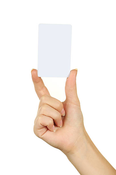 istock Hand holding a business card 539015867