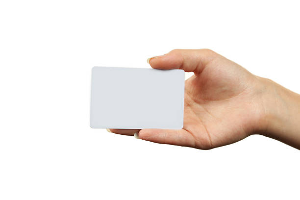 istock Hand holding a business card 539015873