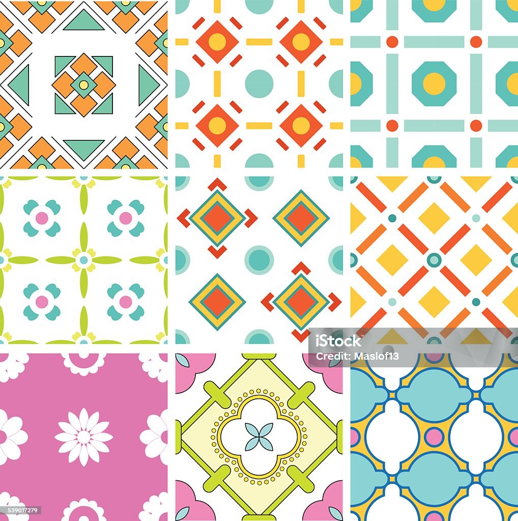 Coloured Texture Patterns Texture Pattern Seamless Color Stock Illustration - Download Image Now ...