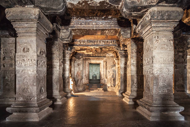 istock Ellora caves, Aurangabad 539017870