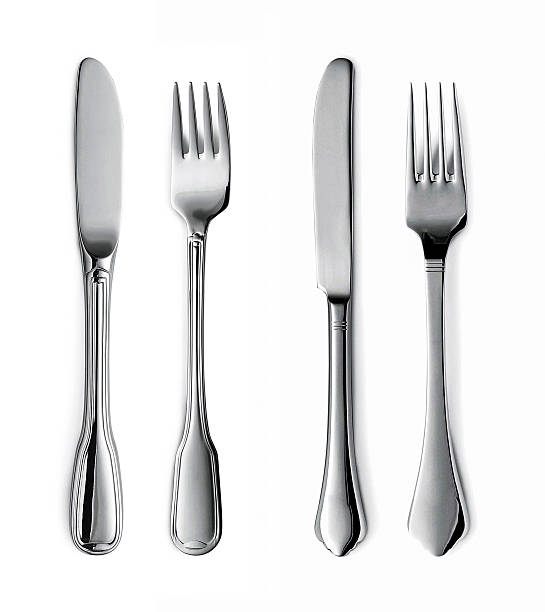 istock Forks and knifes isolated 539018531