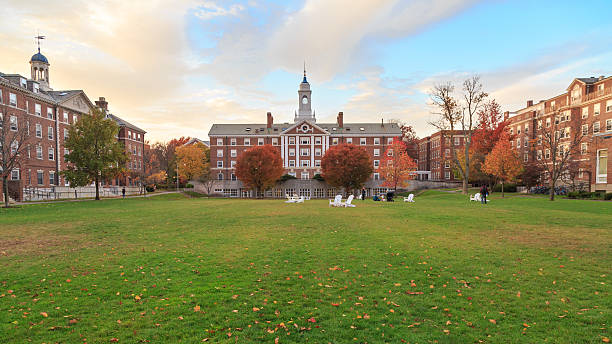 harvard moors зал - harvard university стоковые фото и изображения