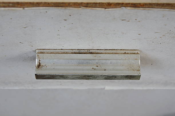 istock iron handle of white wooden drawer 539018816