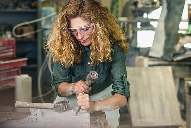 istock Stonecutter woman portrait 539020416