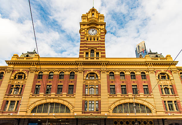 istock Flinders Street Station at Melbourne, Australia 539023272