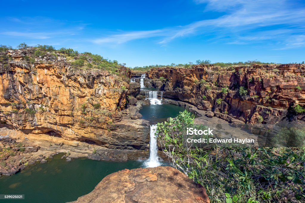 Mitchell Falls Mitchell Falls in the outback Kimberley region of Western Australia. Australia Stock Photo