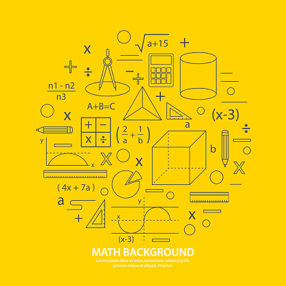 math icon background