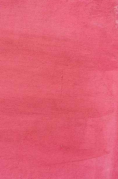 Photo of Pink plastered wall background