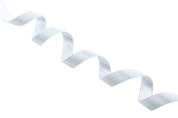 istock Beautiful ribbon on white background 539026453