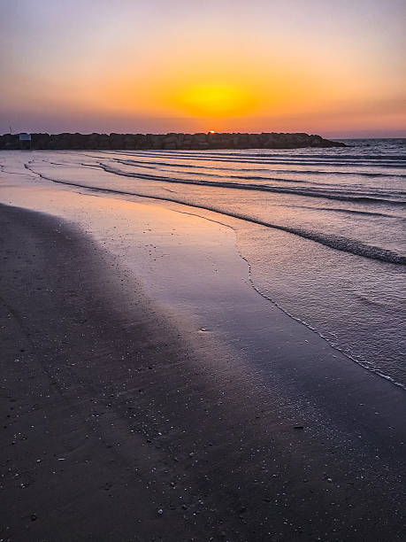 istock Sunset at Herzliya beach, Israel 539026908