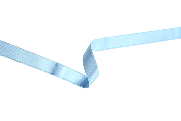 istock Beautiful ribbon on white background 539027613